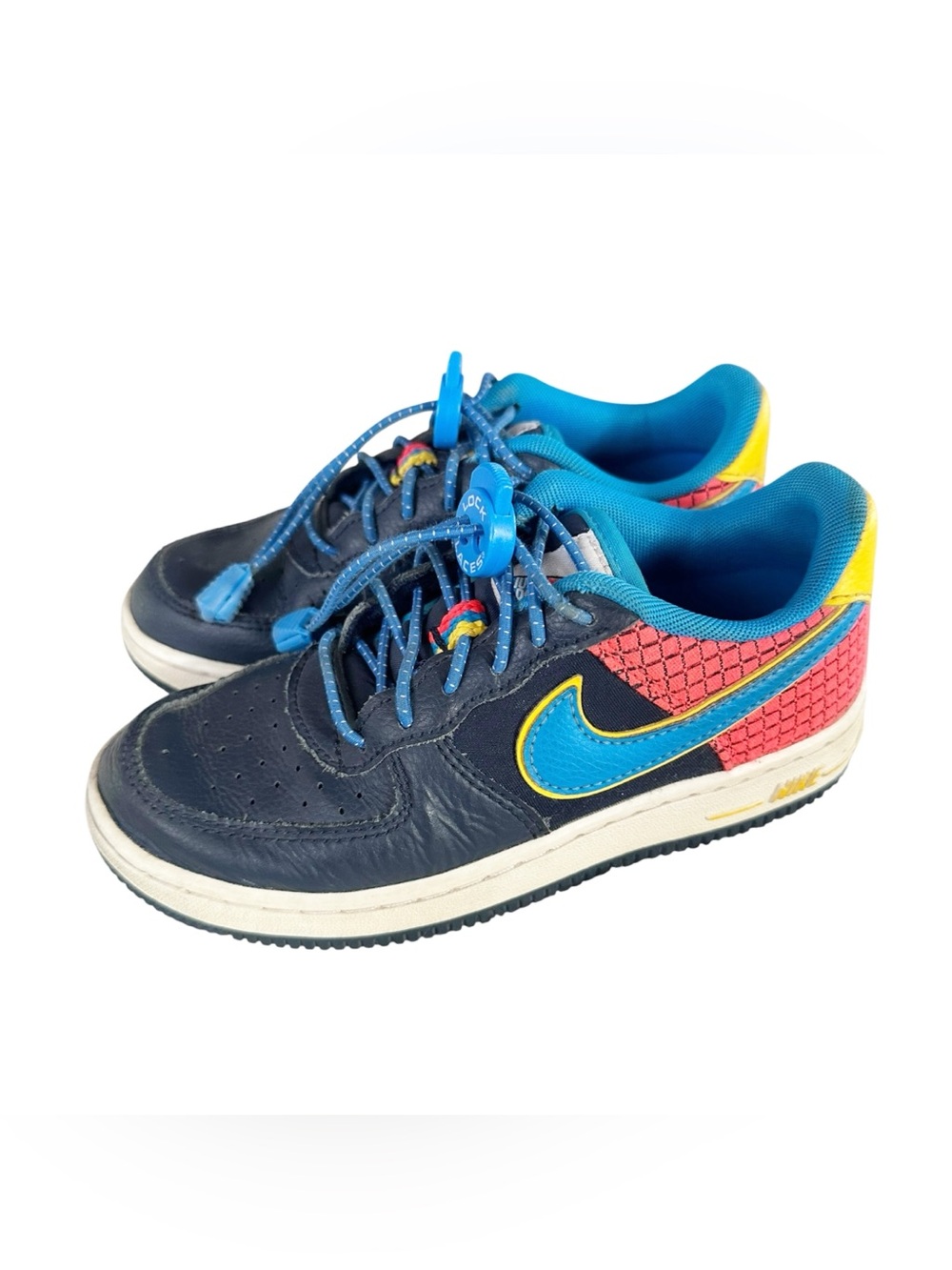 Nike Air Force 1 Now Sneakers (GS) "Photo Blue" Kids AV0748-400 Size 13.5C